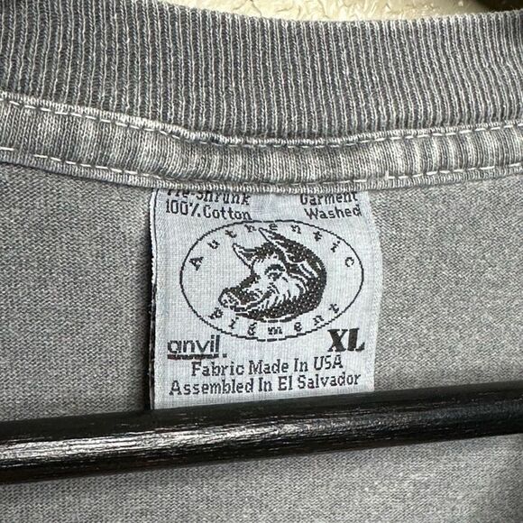 Vintage Y2K 2002 Bumbershoot Overdyed Long Sleeve Shirt XL - Picture 4 of 4